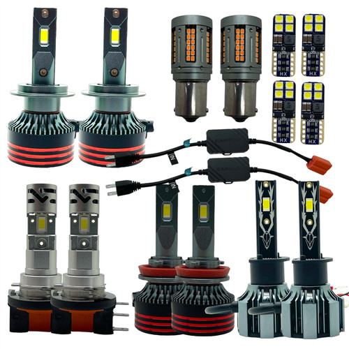 Front end LED upgrade for Ford Transit Custom 2016-2018 canbus error free with cornering lights