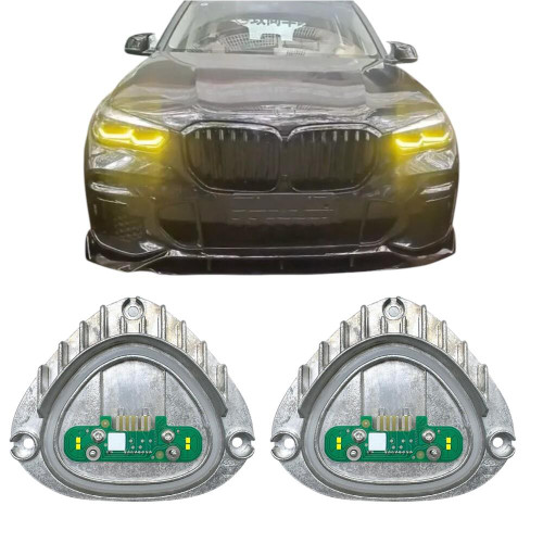 9477985 LED DRL Yellow Pair modules For BMW X5 G05/G06 2019-2023