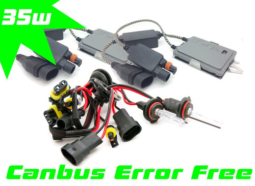 9006 9012 HIR1 HIR2 HID Xenon Conversion Kit 35W 12V Canbus | 4300Kâ€“10000K