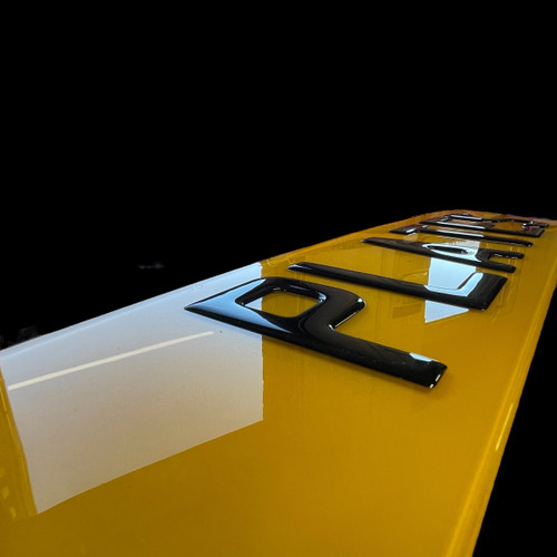 3D Gel Show Number Registration Licence Plates Car Bike Front Back Custom Replacement