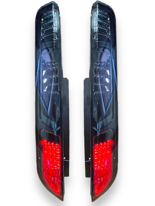 LED Smoked Tail Lights for Ford Focus Mk2 2008-2011 Hatchback Rear Lamps