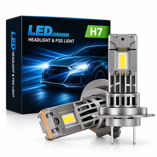 LiteSync V7S H7 H18 LED Headlight Bulbs 12000LM 6000K CanBus 100W 12V Pair
