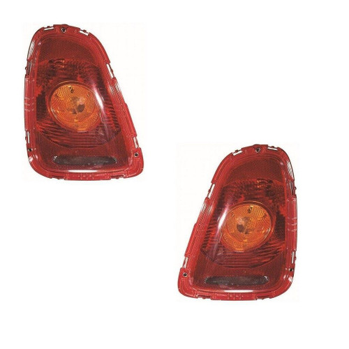For BMW Mini R56 Hatchback 07.06-10 Rear Tail Lights Lamps Amber Indicator Pair