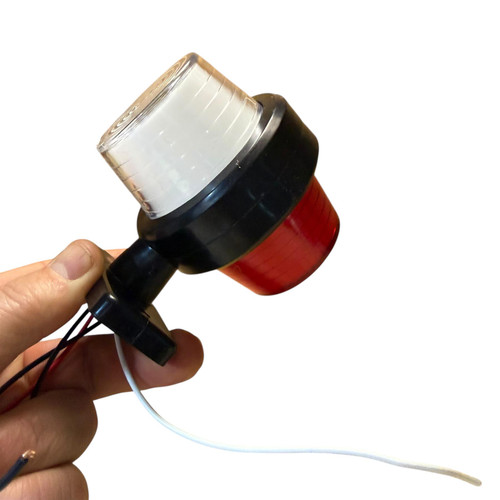 4x LED Side Marker Clearance Lights White Red 12V 24V Truck Trailer Van Waterproof