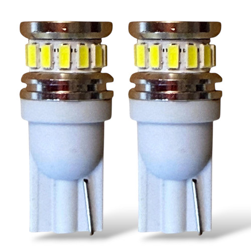 501 W5W 504 LED Bulb 12/24V Canbus Error Free 6000K White Sidelight