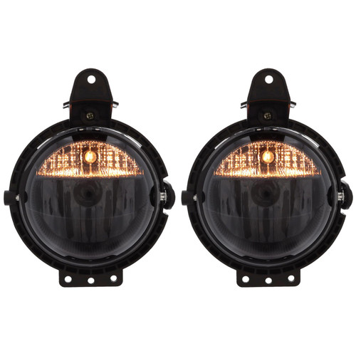 MINI R55 R56 R57 R58 R59 Smoked Front Fog Lights & Side Lights Pair Halogen H8 W5W