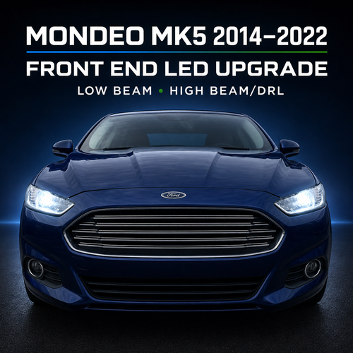 For Ford Mondeo Mk5 (2014–2022) Front LED Upgrade Bundle | Headlights & DRL