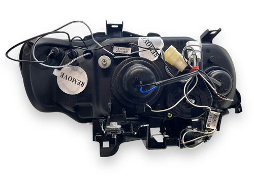 For BMW X5 98-03 Chrome LED Angel Eye Projector Headlights Lighting Lamp