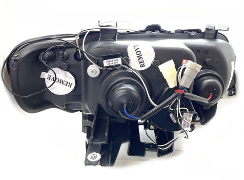 For BMW X5 E53 98-03 Black Angel Eye Projector Headlights Lighting Lamp