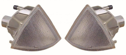 For Citroen Ax 1991-1996 Clear Front Indicator Lights Lamps Replace Pair OS NS