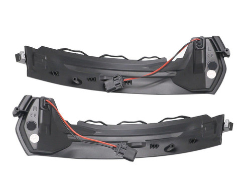 Dynamic LED Dynamic Side Mirror indicator Lights Smoked For Audi A3 8V 2013-21