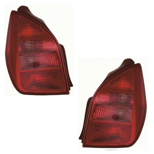 For Citroen C2 Hatchback 2003-2005 Rear Tail Lights Lamps Amber Indicator 1 Pair