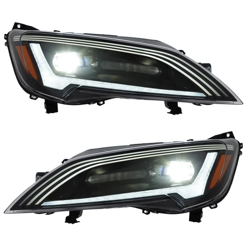Performance Full LED Headlights Pair with Sequential Indicators - Relay, Ducato, Boxer, Movano & Proace Max