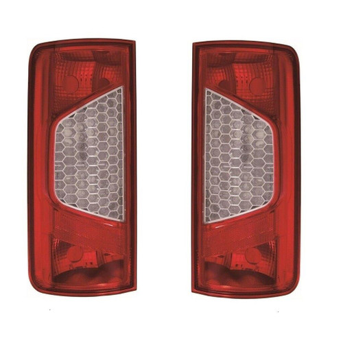 For Ford Transit Connect Mk1 Van 8/2009-2013 Rear Tail Lights Lamps Pair OS NS