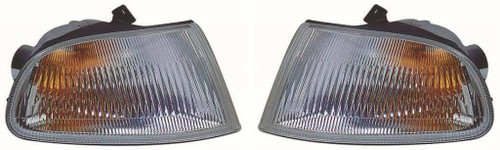 For Honda Civic Mk5 3 Door Hatch 1992-1995 Clear Front Indicators Pair OS NS