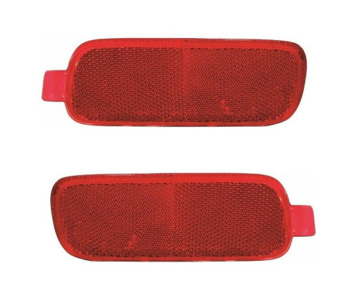 For Honda CR-V Mk2 ATV / SUV 2002-3/2005 Rear Bumper Reflectors Pair OS NS