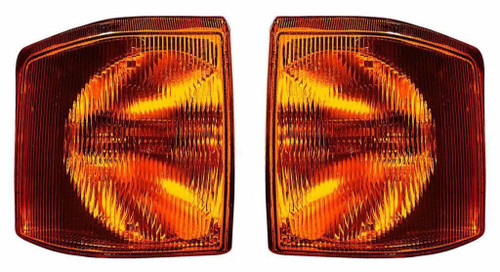 For Land Rover Discovery Mk1 4X4 1994-1998 Amber Front Indicators Pair OS NS