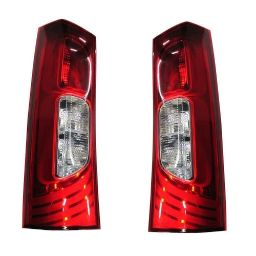 For Mercedes Citan W415 Van 2012-On Tailgate Rear Tail Lights Lamps Pair OS NS