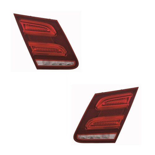 For Mercedes E Class W212 Saloon 2/2013-On Rear Led Inner Boot Lights Lamps Pair
