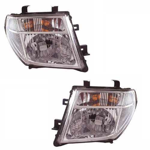 For Nissan Pathfinder R50 2005-6/2008 Headlights Headlamps 1 Pair O/S &amp; N/S