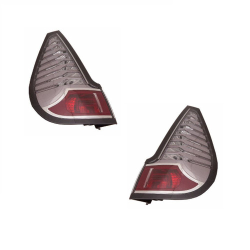 For Renault Scenic Mk3 MPV 1/2012-On Outer Rear Tail lights Lamps Pair OS NS