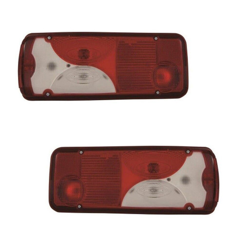 For Scania R Series R420 Truck 04-On Rear Tail Lights Lamps Socket Pair OS NS