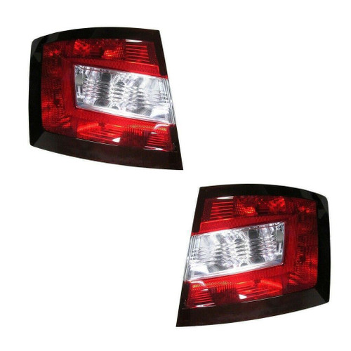 For Skoda Fabia Mk3 Hatchback 11.14-On Rear Back Tail Lights Lamps Pair OS NS