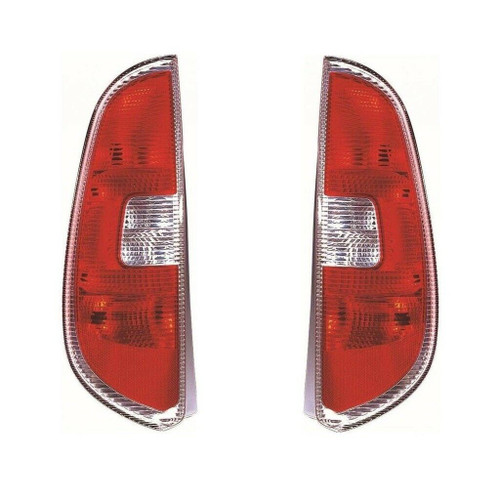 For Skoda Roomster MPV 06-On Rear Back Tail Lights Lamps Pair Right OS Left NS