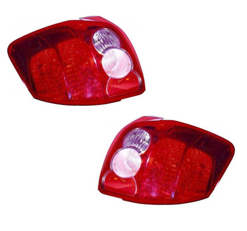 For Toyota Auris Hatchback Farba 2007-8/2010 Rear Tail Lights Lamps Pair OS NS