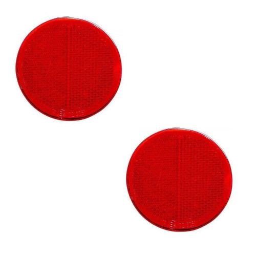 For Toyota Auris Mk1 Hatchback 6/2010-3/2013 Rear Bumper Reflectors Pair OS NS