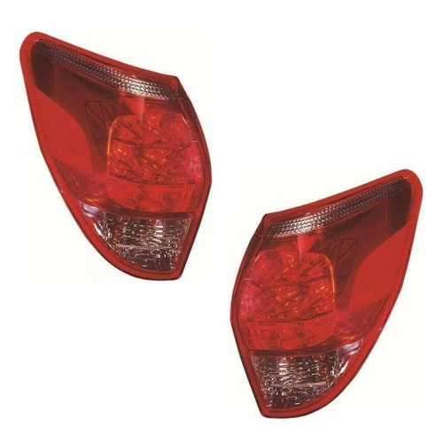 For Toyota RAV-4 Mk3 2/2006-6/2009 Rear Led Tail Lights Lamps 1 Pair O/S &amp; N/S