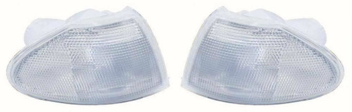 For Vauxhall Astra F Mk3 1991-1994 Clear Front Indicator Lights Pair OS NS