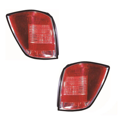 For Vauxhall Astra H Mk5 Estate 11/2004-6/2007 Rear Lamps Lights Pair OS NS
