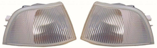 For Volvo S40 Mk1 1996-1998 Clear Front Indicator Lights 1 Pair O/S And N/S