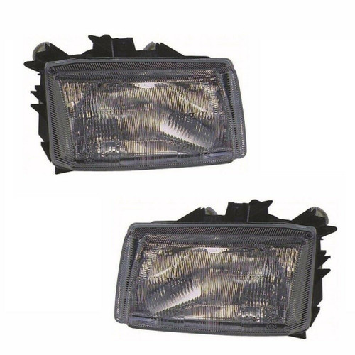 For VW Caddy Mk1 1996-2000 Headlights Headlamps 1 Pair O/S And N/S