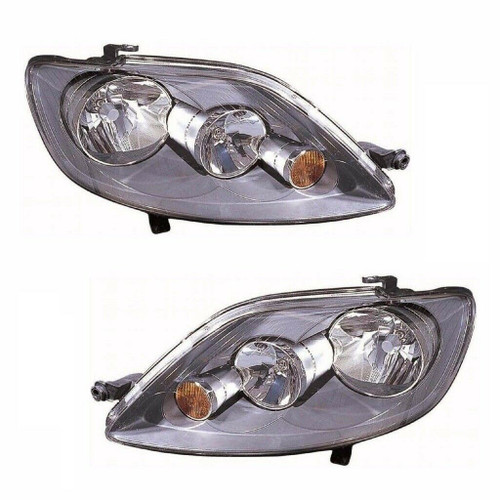 For VW Golf Plus Mk5 2005-2009 Headlights Headlamps 1 Pair O/S &amp; N/S
