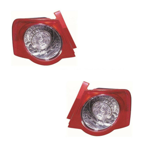 For VW Passat Mk5 Saloon 6/2005-3/2011 Led Outer Rear Lights Lamps Pair OS NS