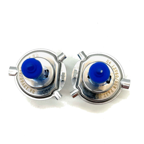 Pair 12V 55W H4 7500K Xenon Headlight Bulbs Headlamp Spare Part Replacement