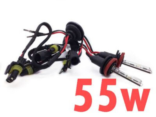 Pair H11 55W Xenon Hid Bulbs Lighting Lamp Electric Spare Part Replacement - 5000K