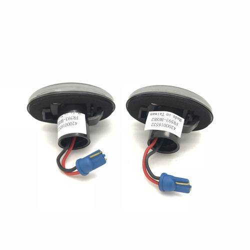 Pair LED Side Repeaters Indicator Replacement Smoke For Ford Transit 8/94-7/06