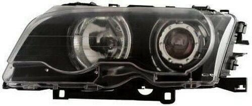 Projector Headlights LHD Ccfl Angel Eyes For BMW E46 Saloon Touring 09/01-05- On