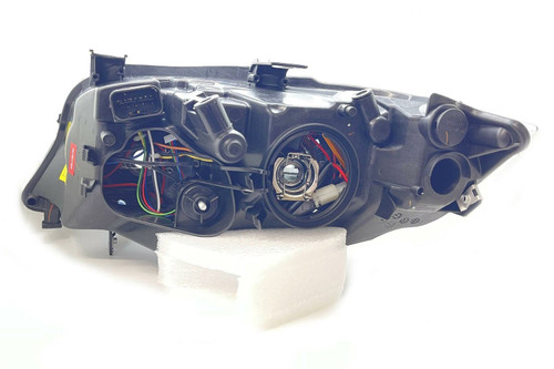 RHD LHD Projector Headlights Pair Angel Eyes Clear Black BMW E90 91 05-08