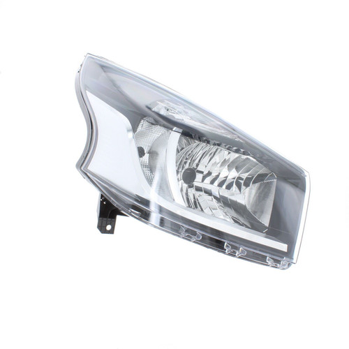 Right Side OS Headlight Headlamp Black Chrome For Fiat Talento 296 05.16-On
