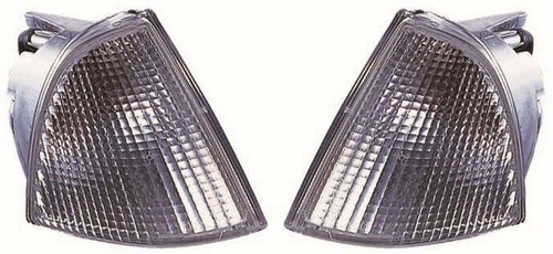 For Citroen Dispatch Mk1 Van 1995-2003 Clear Front Indicator Lights Pair OS NS