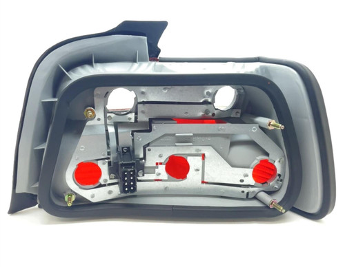 Back Rear Tail Lights Lamps Indicators Set In Red clear Pair For BMW E36 Saloon 1990-1998