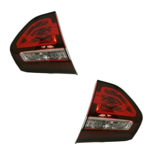 For Citroen C4 Picasso 2011-9/2013 OEM Rear Inner Boot Lights Lamps Pair OS NS