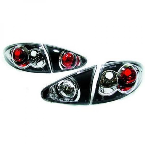 Back Rear Tail Lights Pair Set Clear Black Alfa Romeo 147 Typ 190 01-04