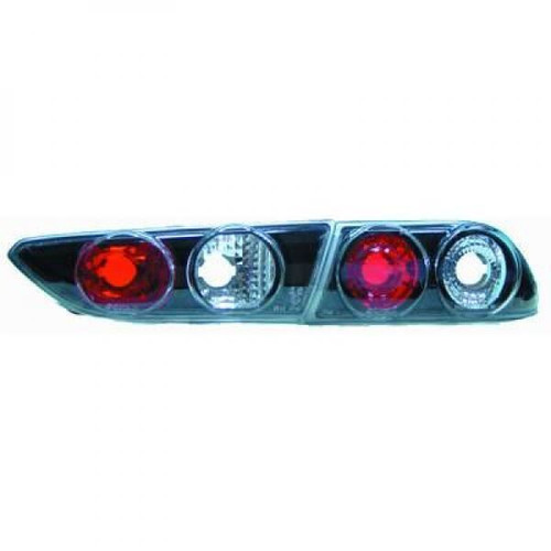 Back Rear Tail Lights Pair Set Clear Black Alfa Romeo 156 97-03
