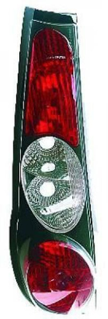 Back Rear Tail Lights Pair Set Clear Black Fiat Punto 93-99