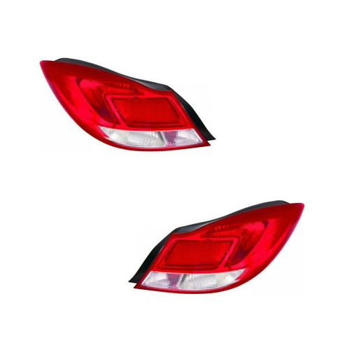 For Vauxhall Insignia Hatchback 2008-2013 Rear Tail Lights Lamps Pair OS NS